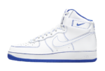 Nike Air Force 1 High White Royal Blue Contrast Stitch