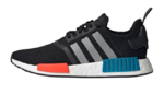 Adidas NMD R1 Black Silver Solar Red