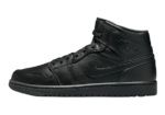 Jordan 1 Mid Triple Black (2022)