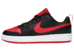 Nike Court Borough Low 2 Black University Red (GS)