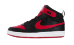 Nike Court Borough Mid 2 Black University Red (GS)