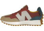 New Balance 327 Bordeaux Tan Teal