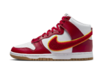 Nike Dunk High Chenille Swoosh White Gym Red