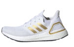 Adidas Ultra Boost 20 Cloud White Gold Metallic (W)