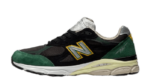 New Balance 990v3 Black Green Yellow