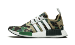 Adidas NMD R1 Bape Olive Camo