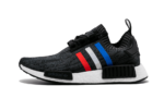 Adidas NMD R1 Tri Color Stripes Black