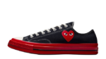 Converse Chuck Taylor All-Star 70 Ox Comme Des Garcons PLAY Black Red Midsole