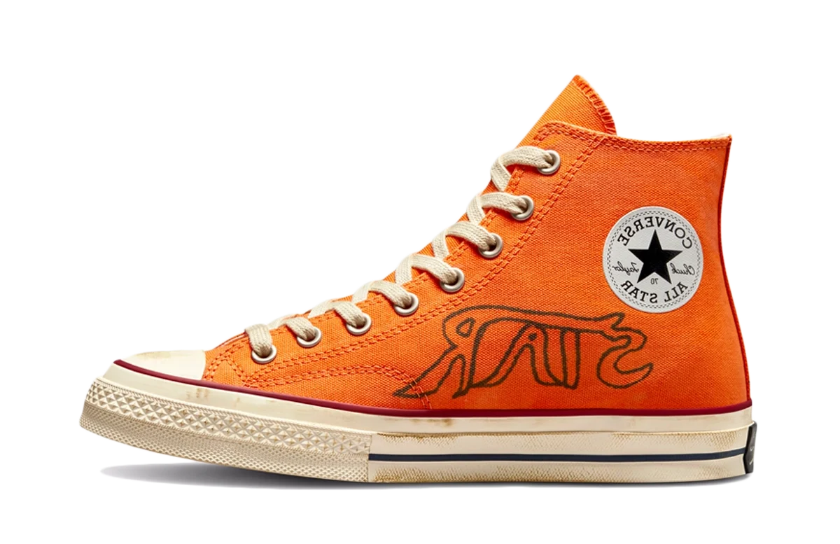 Converse Chuck Taylor All-Star 70 Hi Come Tees Orange