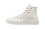 Converse Chuck Taylor All-Star Lift Hi White Red (W)