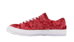 Converse One Star Ox Golf Le Fleur TTC Quilted Velvet Barbados Cherry