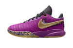 Nike LeBron 20 Vivid Purple Metallic Gold Black Cave Purple (GS)