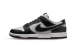 Nike Dunk Low Chenille Swoosh Black Grey