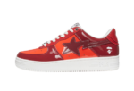 A Bathing Ape Bape Sta Low Color Camo Combo Red