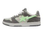 A Bathing Ape Bape SK8 Sta Grey Green