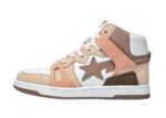 A Bathing Ape Bape Sta 93 Hi Brown