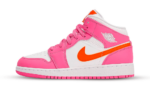 Jordan 1 Mid Pinksicle Safety Orange (GS)