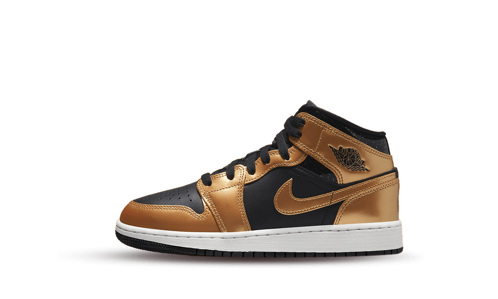 Air Jordan 1 Mid GS ‘Metallic Gold’