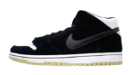 Nike SB Dunk Mid Black White Gum