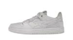 A Bathing Ape Bape SK8 Sta Triple White Nubuck