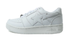 A Bathing Ape Bape Sta Low Triple White