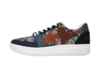 A Bathing Ape Bape Sta Low Coach Blue