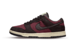 Nike Dunk Low SE Fleece Pack Burgundy Crush (W)