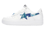 A Bathing Ape Bape Sta Low White ABC Camo Blue (2021)