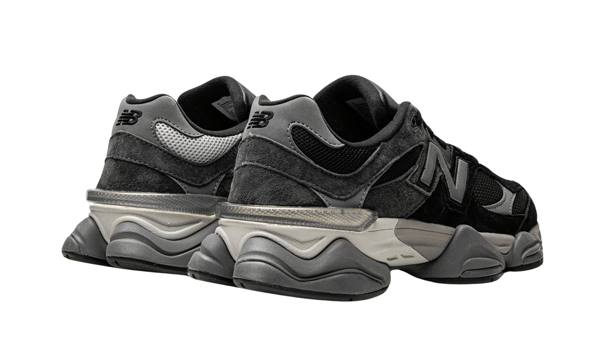 New Balance 9060 Black Castlerock Grey Back