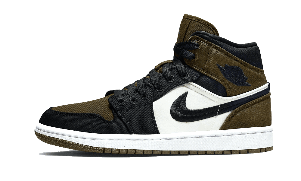 Jordan 1 Mid Olive Toe (W)