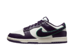 Nike Dunk Low Chenille Swoosh Sail Grand Purple