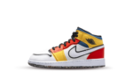 Air Jordan 1 Mid Multi-Colour Canvas (GS)