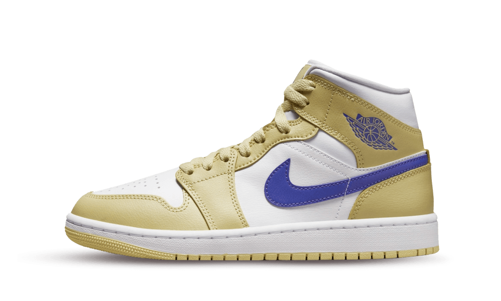 Jordan 1 Mid Lemon Wash Lapis (W)