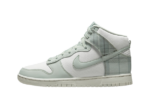 Nike Dunk High SE Tartan Plaid White Light Green