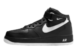 Nike Air Force 1 Mid ’07 Black White Sole