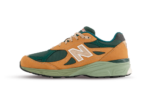 New Balance 990v3 MiUSA Tan Green