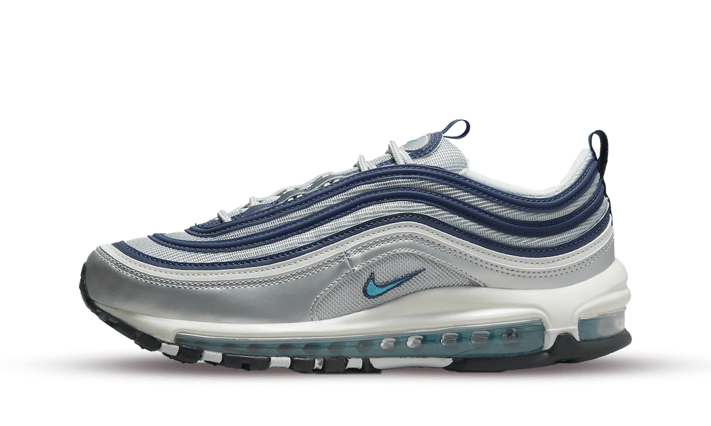 Nike Air Max 97 Metallic Silver Chlorine Blue (W)