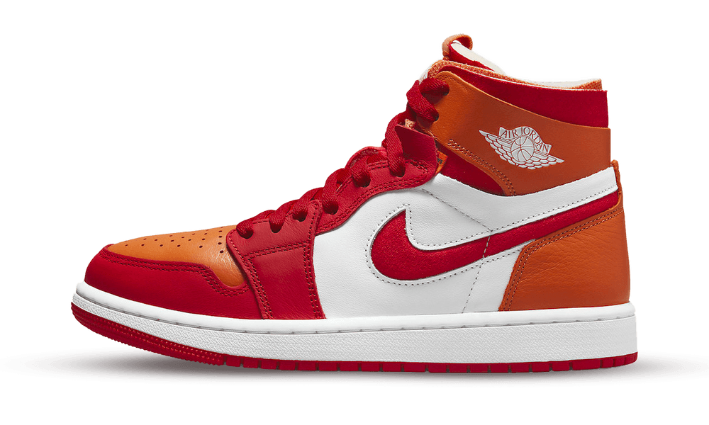 Jordan 1 High Zoom Air CMFT Fire Red Hot Curry (W)