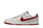 Nike Dunk Low Vast Grey Varsity Red