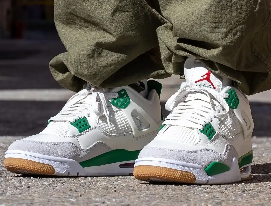 The Air Jordan 4 Pine Green has just been made skate-proof