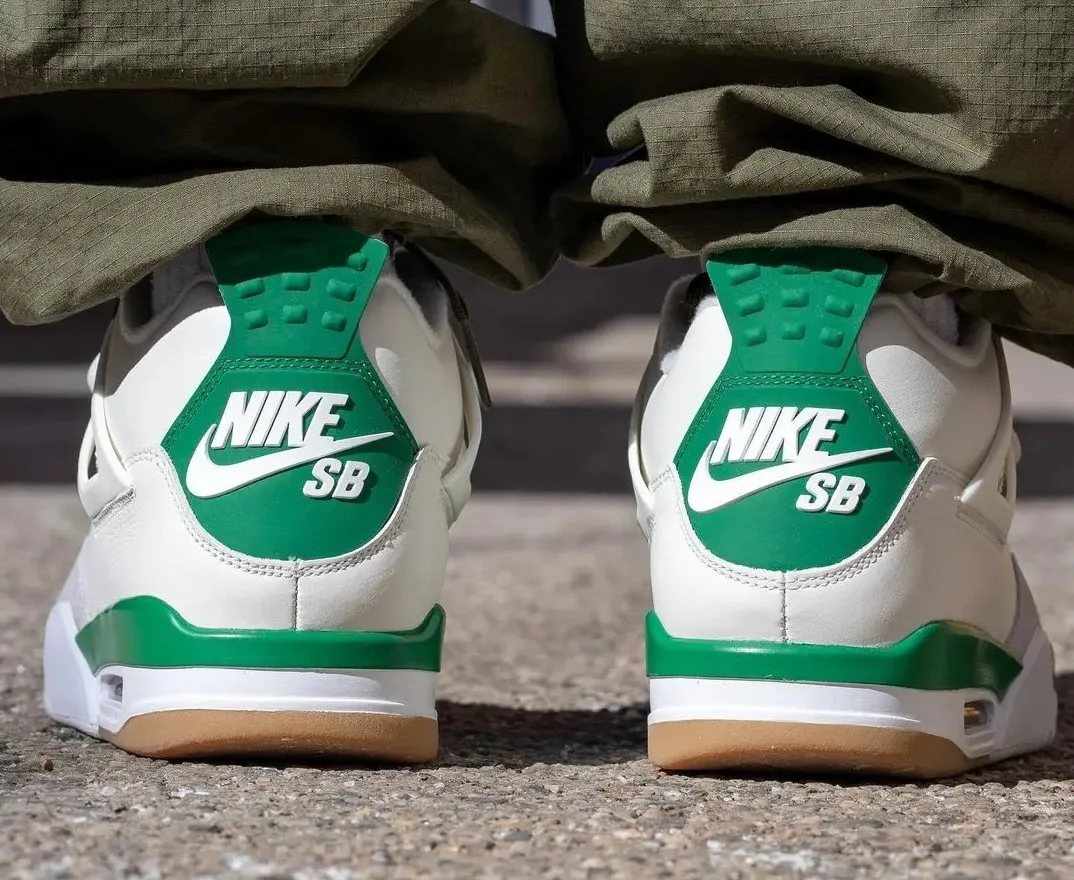 The Air Jordan 4 Pine Green has just been made skate-proof