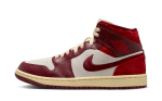 Jordan 1 Mid SE Tiki Leaf Team Red (W)