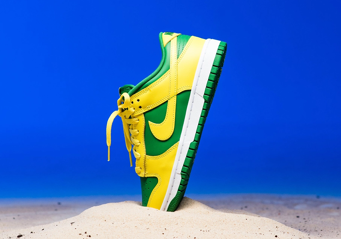 Mehr über den Artikel erfahren Everything you need to know about the Nike Dunk Low Reverse Brazil