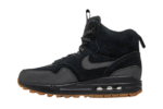 Nike Air Max 1 Mid Sneakerboot Black/Black-Gum Medium Brown (W)