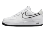 Nike Air Force 1 ’07 ‘White/Black’ – Embroidered Swooshes