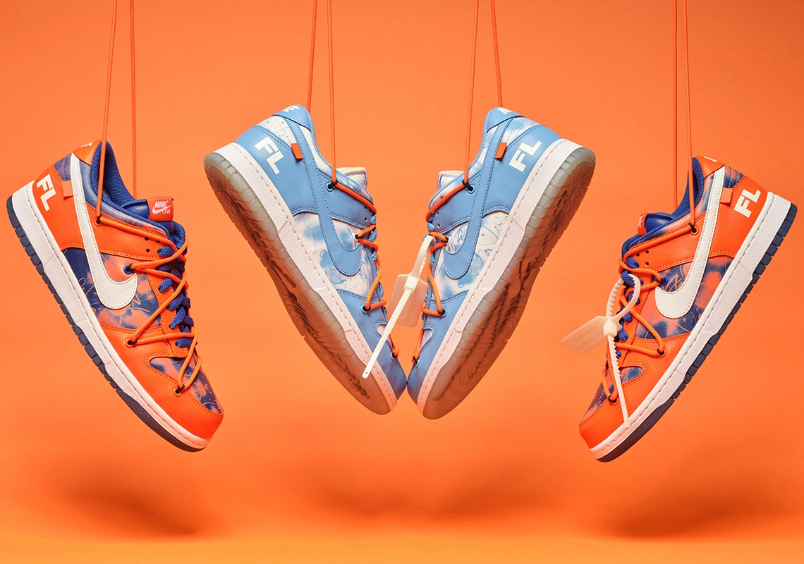 Lees meer over het artikel The Futura Off-White Dunks finally have a release date… sort of