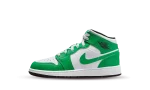 Jordan 1 Mid Lucky Green (GS)