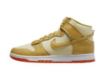 Nike Dunk High Wheat Gold Safety Orange