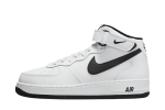 Nike Air Force 1 Mid White Black (2023)