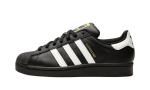 adidas Superstar Core Black Cloud White Gold (GS)